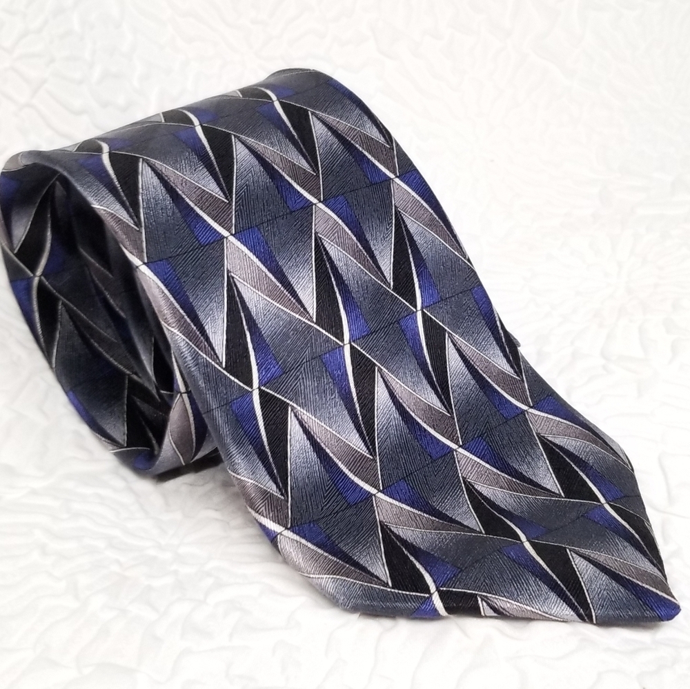 Giorgio Moreschi London Paris All Silk Tie